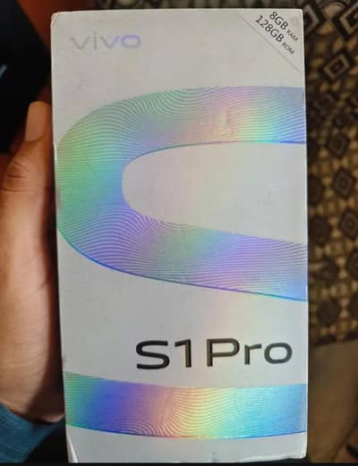 vivo s1 pro 8+128 GB with box