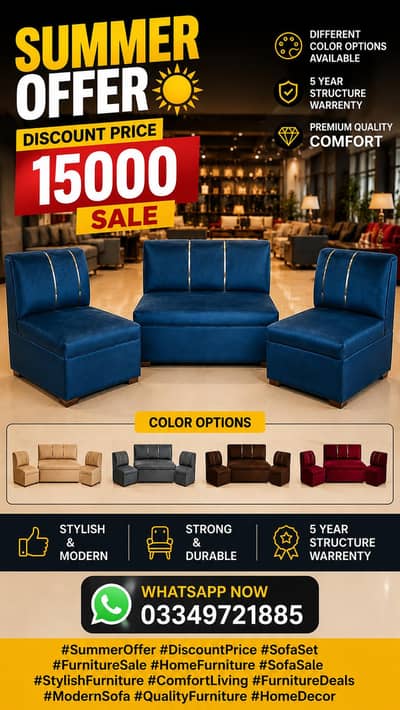 new sofa set