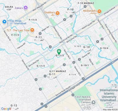 25*40 beautiful Ground portion available for rent in g-11/3
