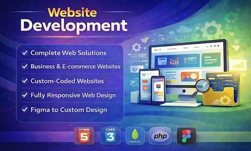 Professional Website Developer | Buisness, E-commerce e. t. c.