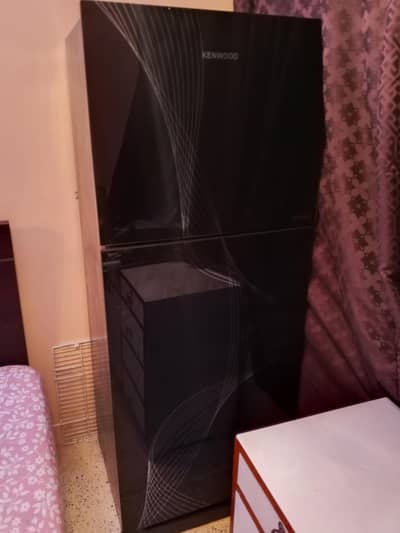 Kenwood inverter Refrigerator - black glass finish