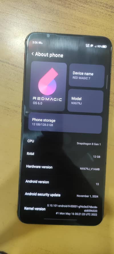 Nubia RedMagic 7 PTA Approved  Exchange/Sale
