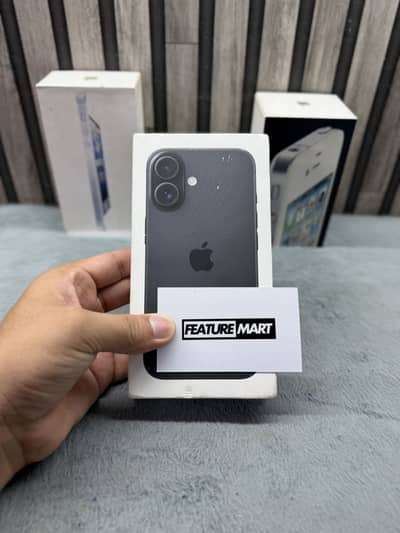iPhone 16 | 128GB | Factory Unlock | Box Pack NonActive | Black Colour