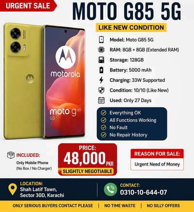 Motorola Moto G85
