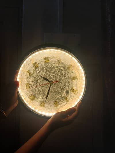 3D Moon Clock