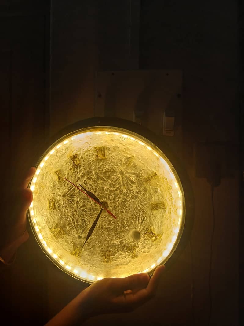 3D Moon Clock 2