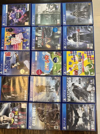 Play station game cds (price negotiable)