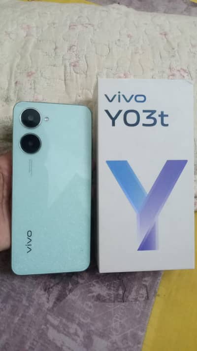 Vivo Y03t good condition 4+4/128gb
