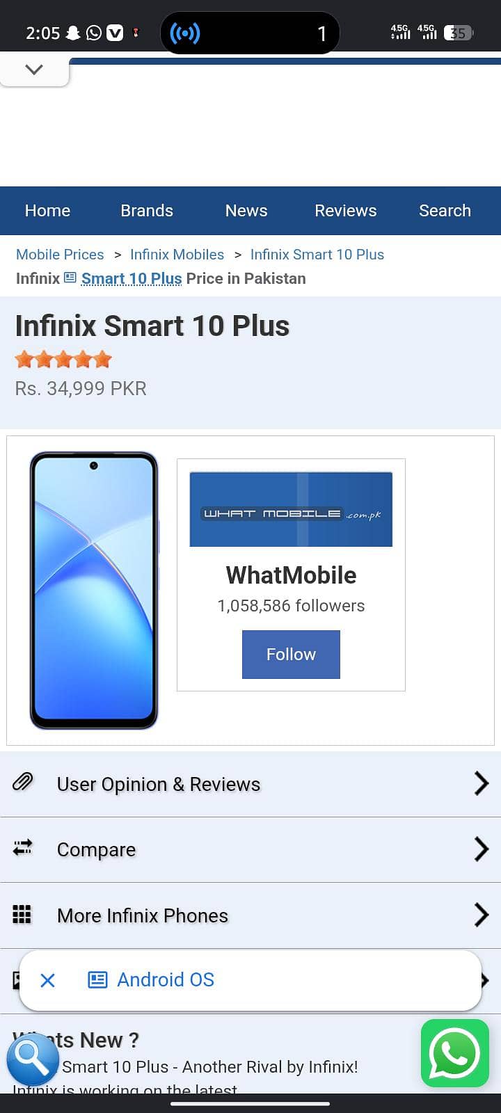 Infinix 1