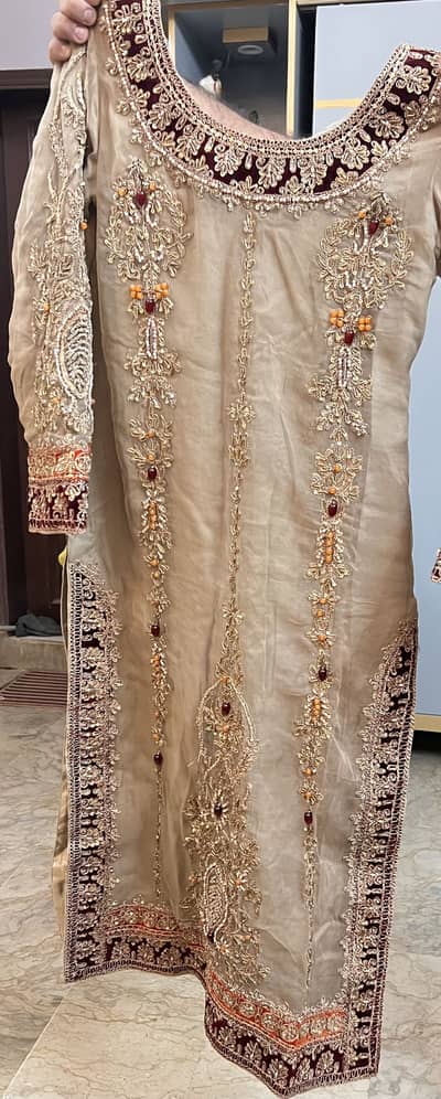  Heavy Embroidered Long Shirt – Medium Size – Worn Once