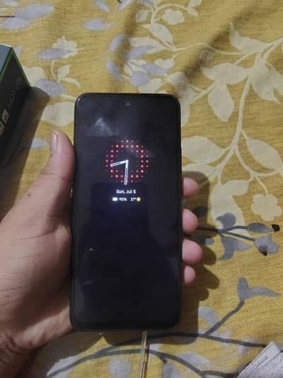 Infinix Hot60i 6+128GB Box charger sath