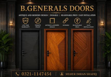 pvc Fiber Doors   European Quality In Pakistan