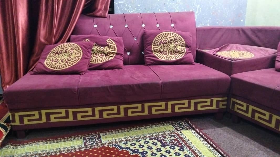 L Shaped sofa 3