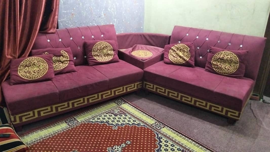 L Shaped sofa 4