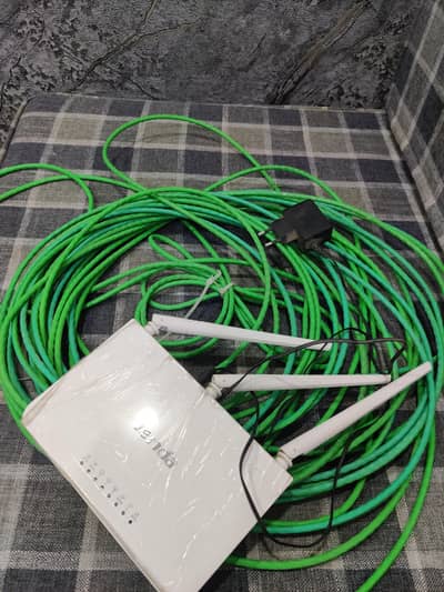 router with 20_30 meters long wire