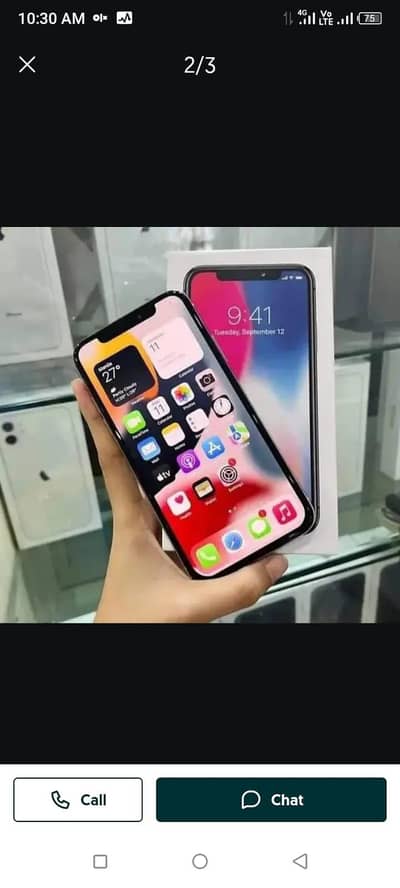 Apple iPhone X. 256 GB official free