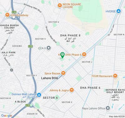 Superb Corner 23.5 Marla W Phase 8 Prime Location Plot
