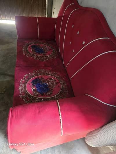 3+2+1 velvet sofa set
