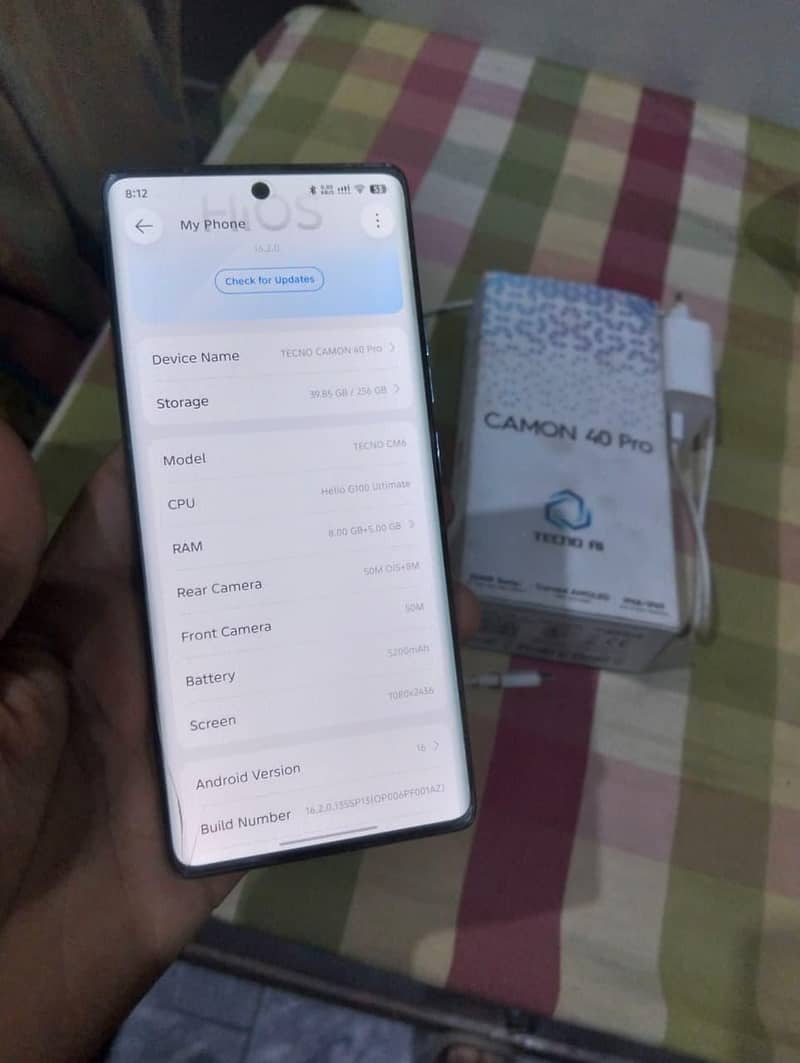 CAMON 40 Pro 16/256 13