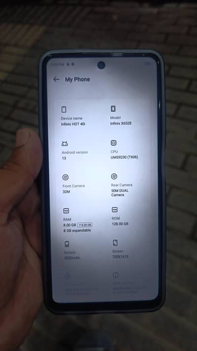 Infinix Hot 40i exchange