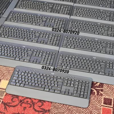 Logitech Signature K650 Wireless Keyboard - Ergonomic Palm Rest 3 Year