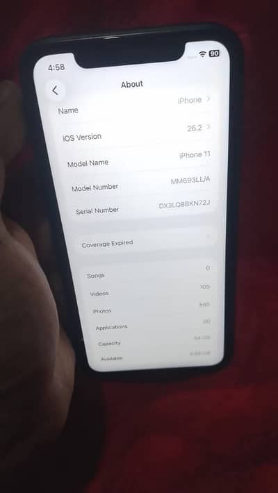 Iphone 11 in orignal condition