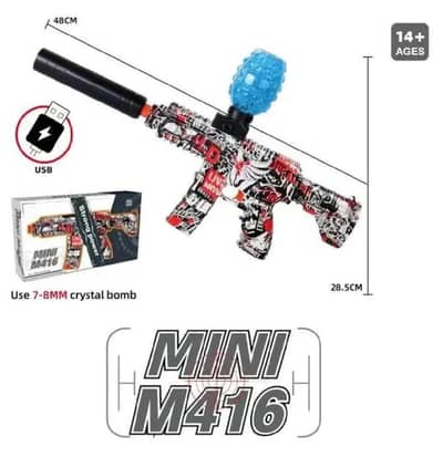 AUTOMATIC  TOY GUN AK-47 WATER GEL BLASTER WHATSAPP 03051825559