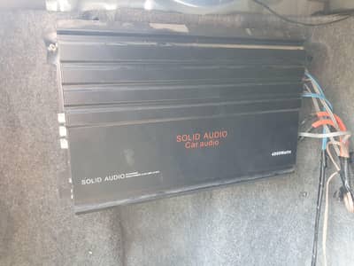Solid Audio Amplifier