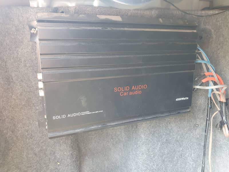 Solid Audio Amplifier 0