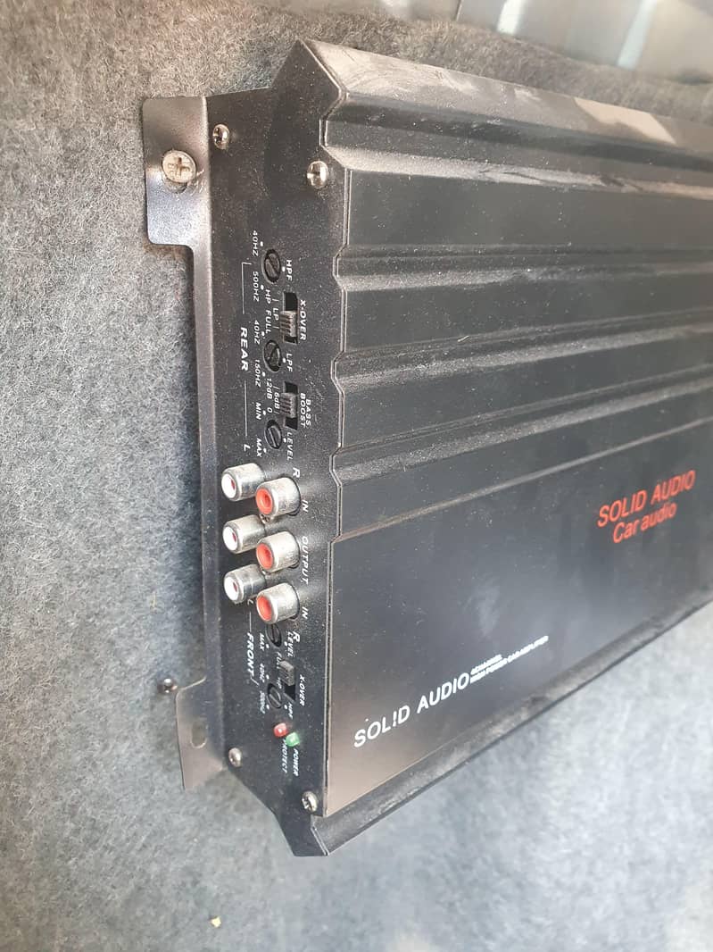 Solid Audio Amplifier 1