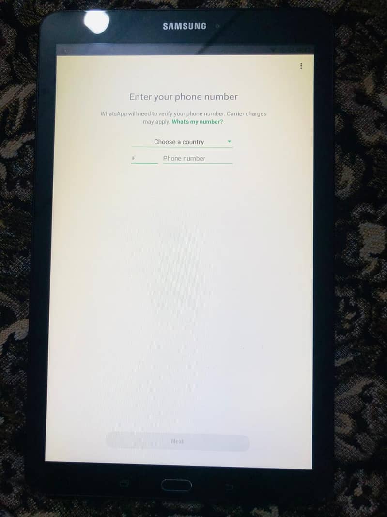 Samsung tab e 11
