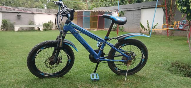 cycle blue colour good condition
