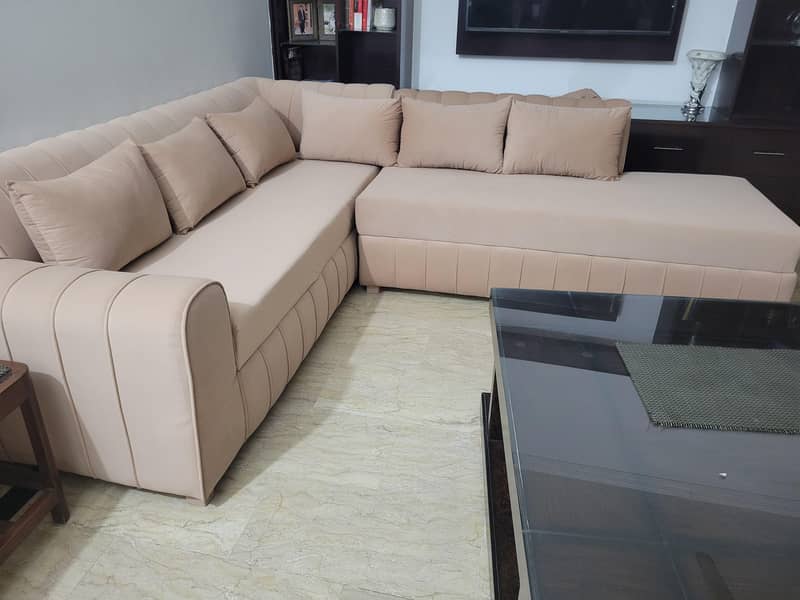 L shaped sofa 1