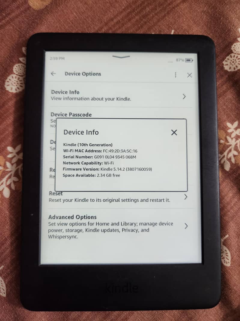 Amazon kindle 10th generation basic 1