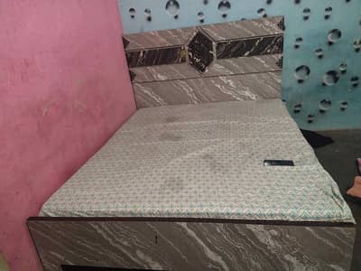 Bed Set with Wardrobe