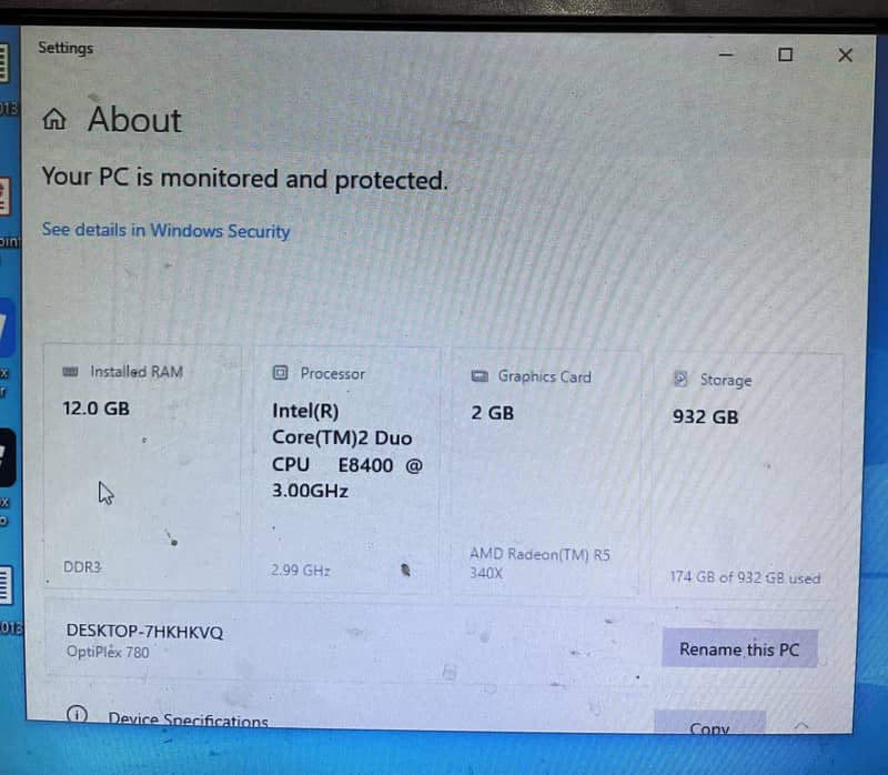 Dell desktop 0