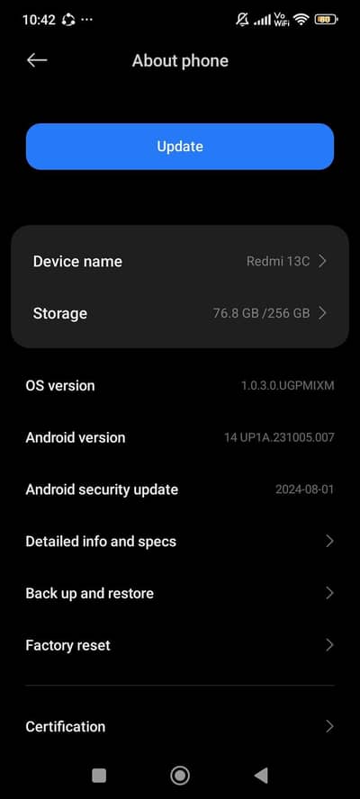 Xiaomi Redmi 13c