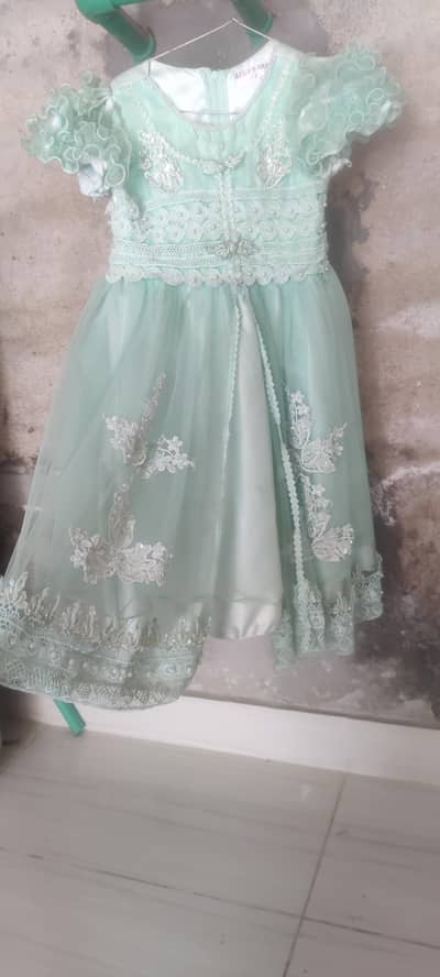 green fancy frock