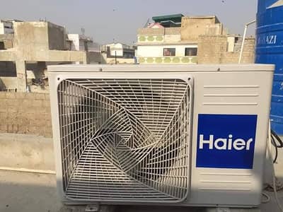 Haier AC DC inverter 1.5 ton original gas condition 10-10 for sale