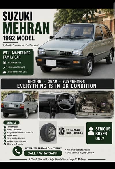Suzuki Mehran 1992