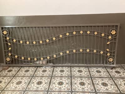 Outdoor heavy iron grill available for sale