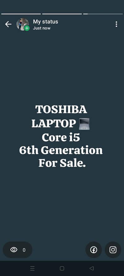 LAPTOP TOSHIBA i5