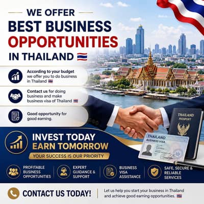  Best Business Opportunities in Thailand!