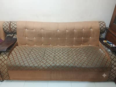 7 Seater Sofa Set Condition 8/10