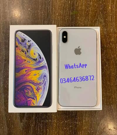 Apple iPhone XS Max 256GB PTA approved full box delivery all Pakistan