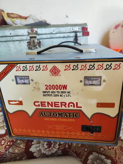 Powerful Voltage Stabilizer for Sale – Almost New
