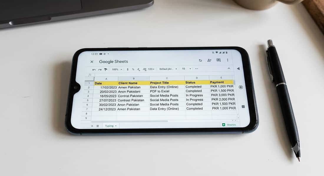 Mobile Data Entry and Copy Paste Worker Available 0