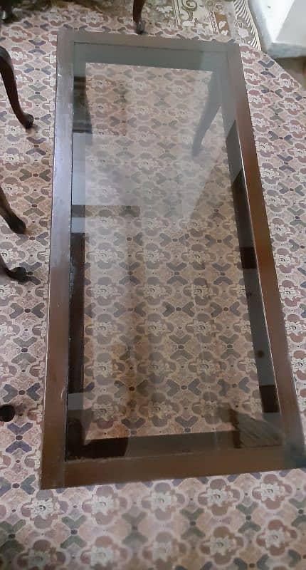 3 piece table set (1 large 2 small) 1