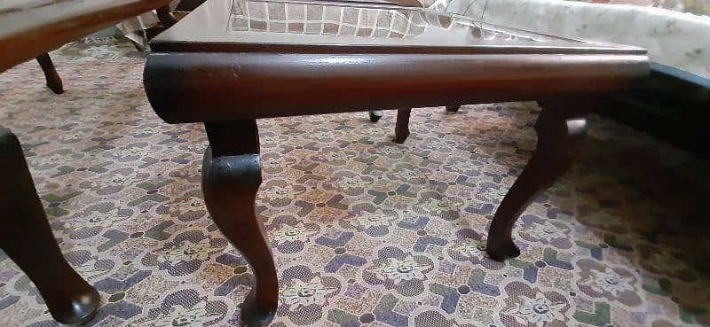 3 piece table set (1 large 2 small) 3