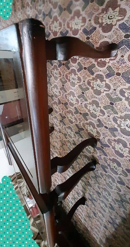 3 piece table set (1 large 2 small) 4